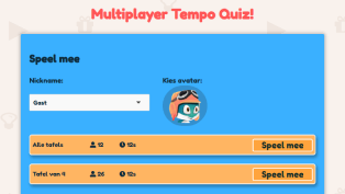 Multiplayer Tempo Quiz